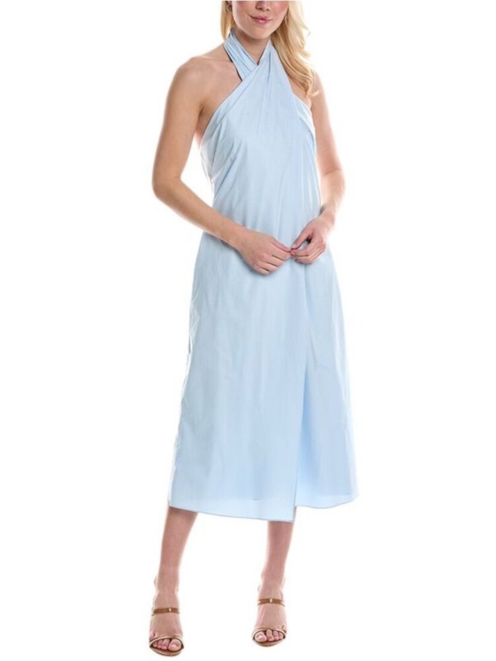 Halston Zoie Midi Dress NWT $695